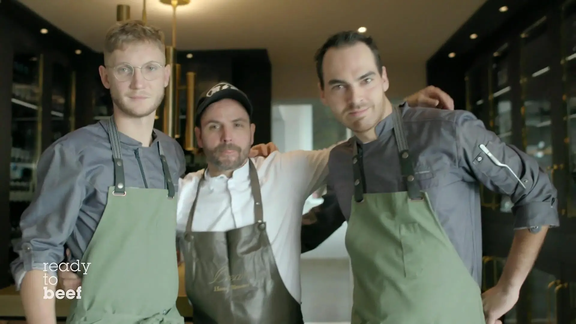Das ist Hans Neuner mit seinem Team Sie treten bei "ready to beef!" an