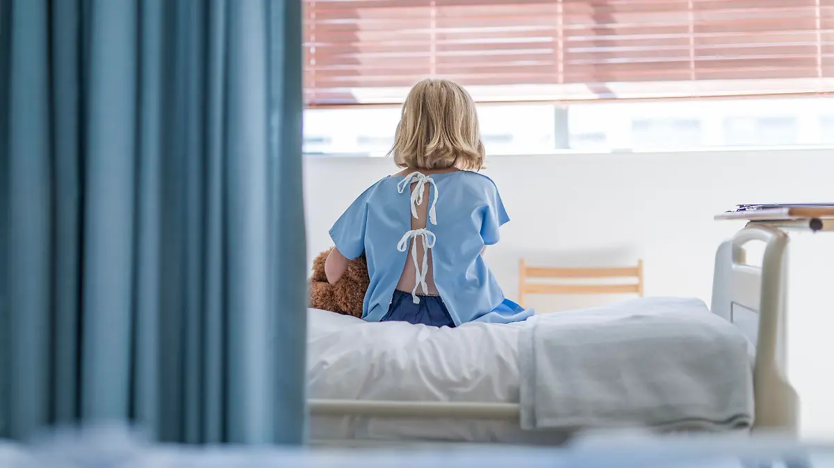 Kind im Krankenhaus