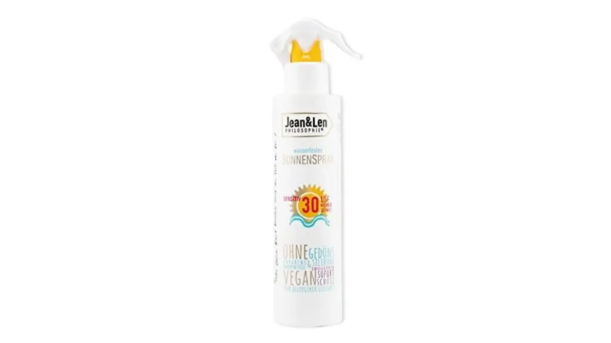 Sonnenspray von Jean & Len.