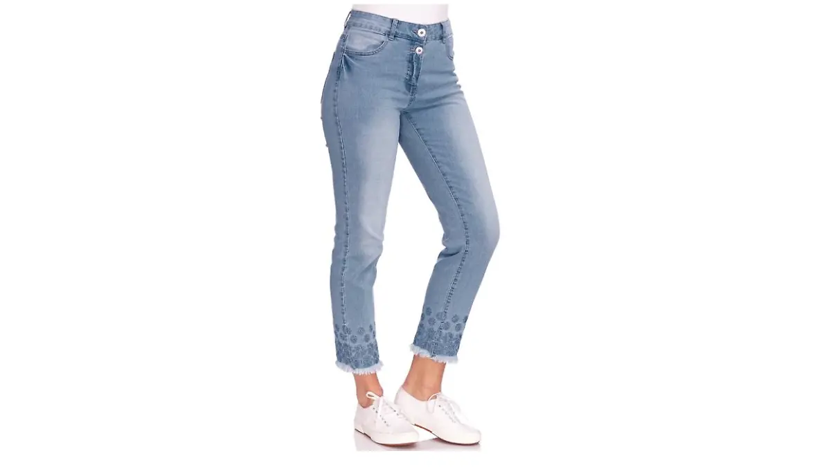 Straight Jeans von Gina Benotti.