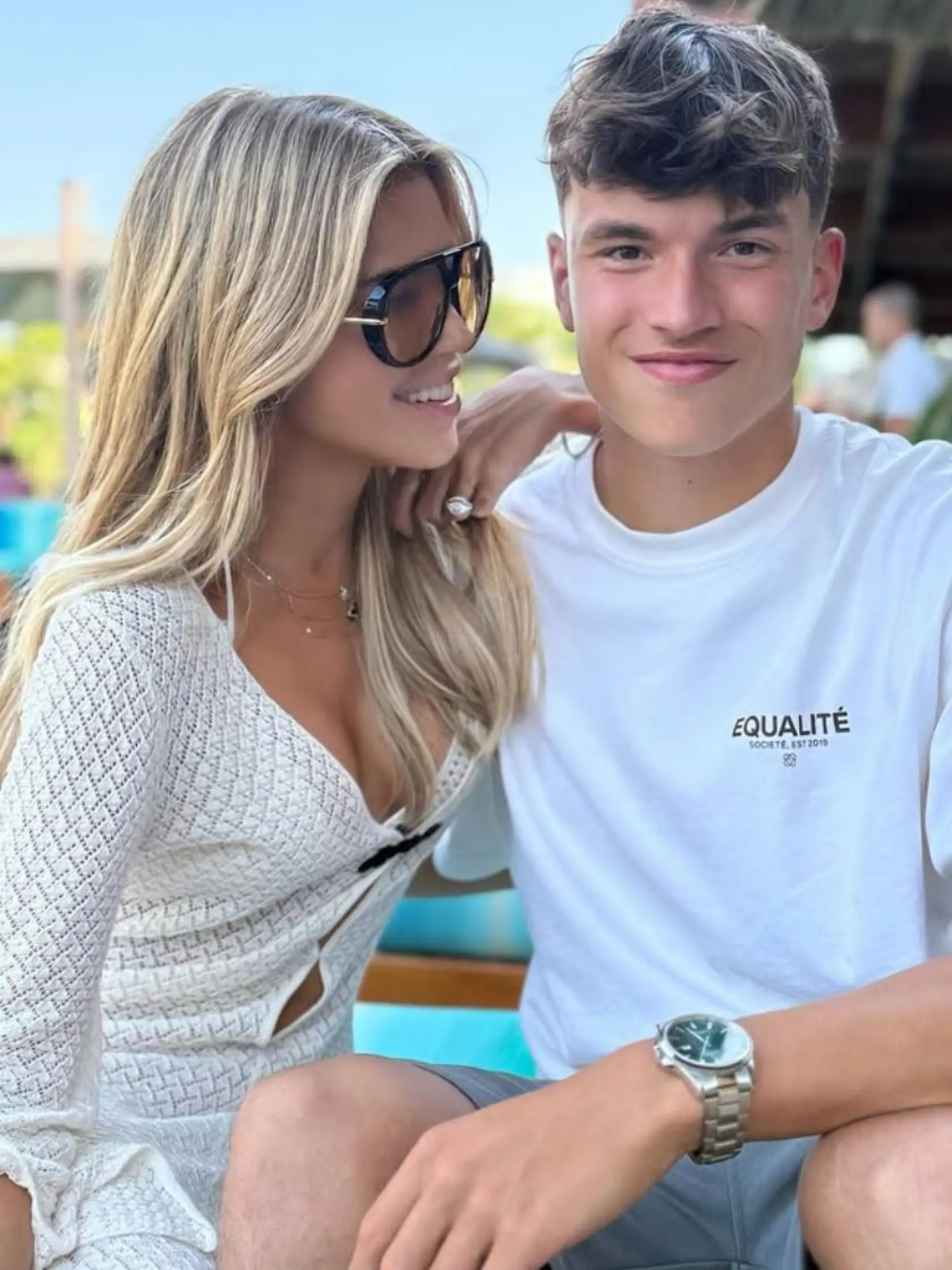 Sylvie Meis und Sohn Damián sind ein Herz und eine Seele.