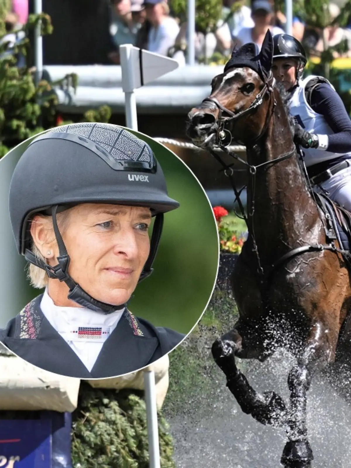 Dressur- und Vielseitigkeitsreiterin Ingrid Klimke leidet mit Maj-Jonna Ziebell, die um ihr Pferd trauert.