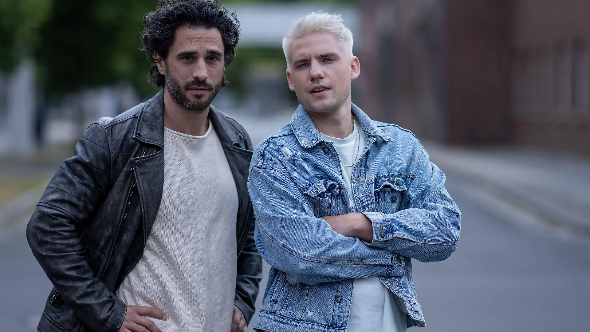 Jan Kittmann (l., Rolle „Tobias”) und Lennart Borchert (Rolle „Moritz”)
