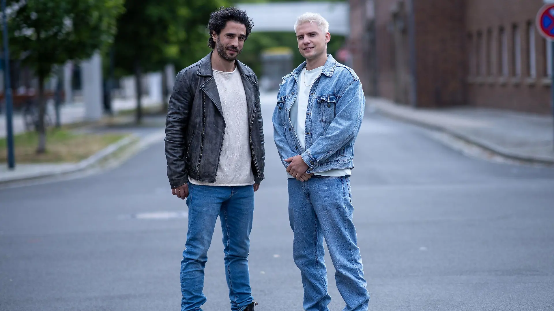 Jan Kittmann (l., Rolle „Tobias”) und Lennart Borchert (Rolle „Moritz”)