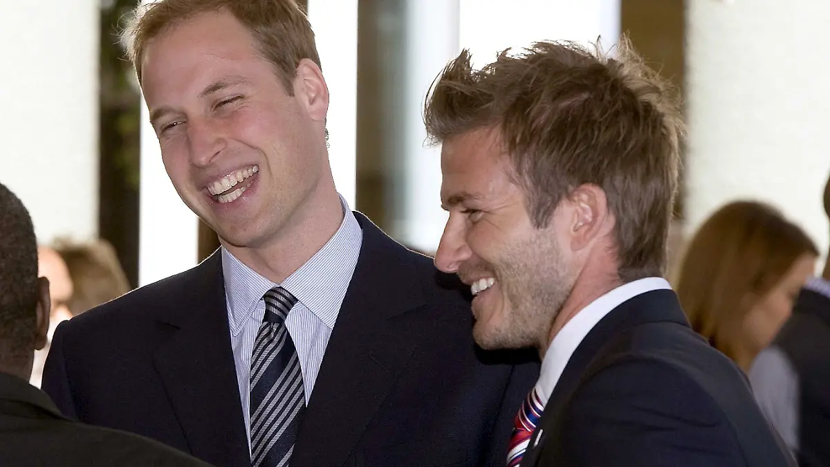 David Beckham und Prinz William