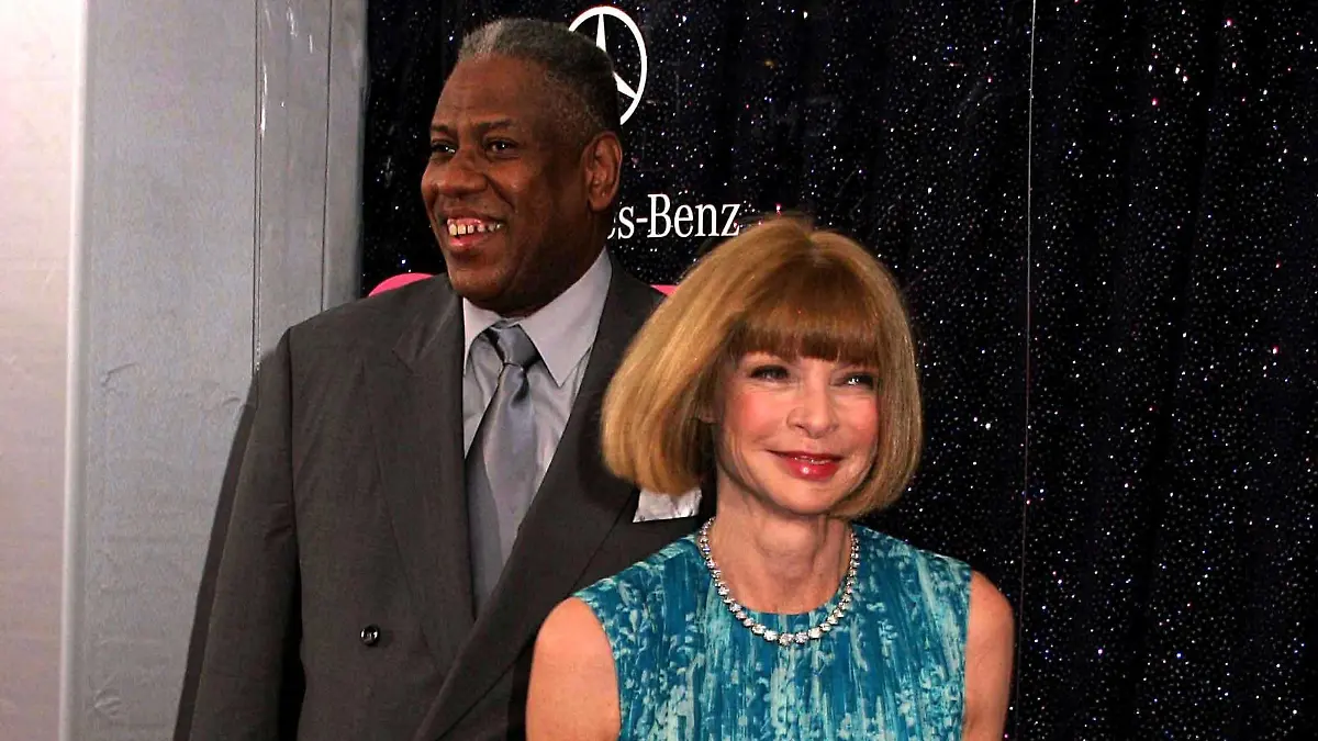 May 28, 2008 - New York, New York, U.S. - K58497PSC.NEW YORK PREMIERE OF SEX AND THE New York .RADIO New York MUSIC HALL, NYC 05-27-2008. - 2008.ANNA WINTOUR AND ANDRE LEON TALLEY. New York U.S. PUBLICATIONxINxGERxSUIxAUTxONLY - ZUMAsb3