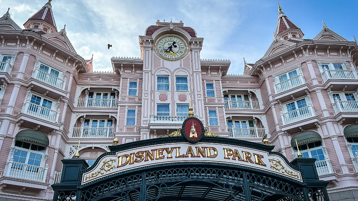Eingang zu Disneyland Paris 