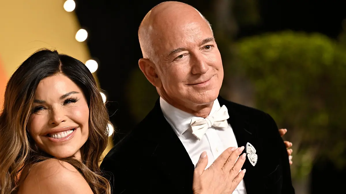 Lauren Sánchez und Jeff Bezos