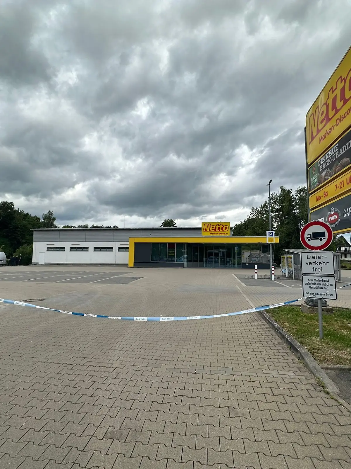 Polizeikontrolle auf Netto-Parkplatz in Seesen eskaliert 