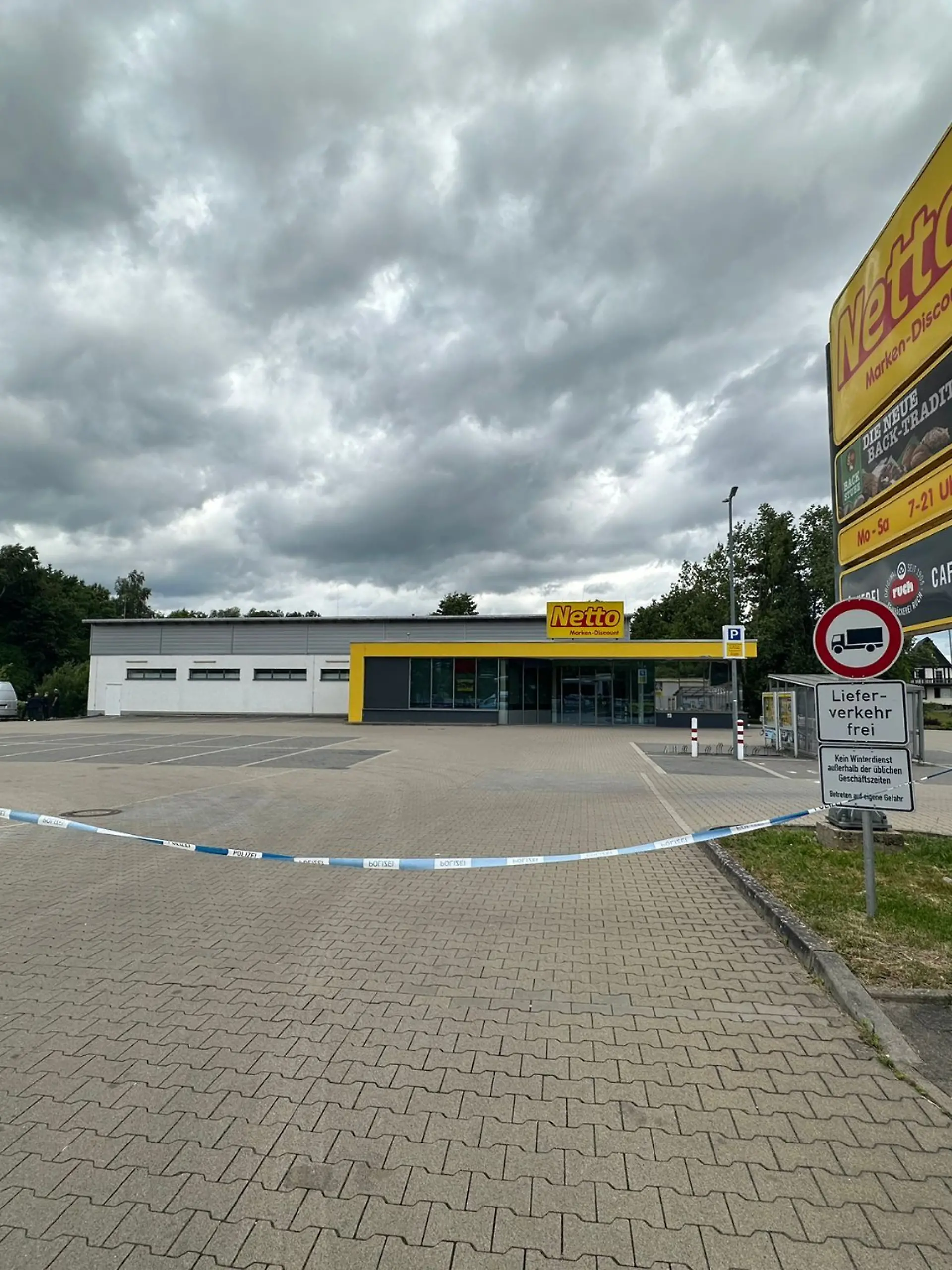 Polizeikontrolle auf Netto-Parkplatz in Seesen eskaliert 