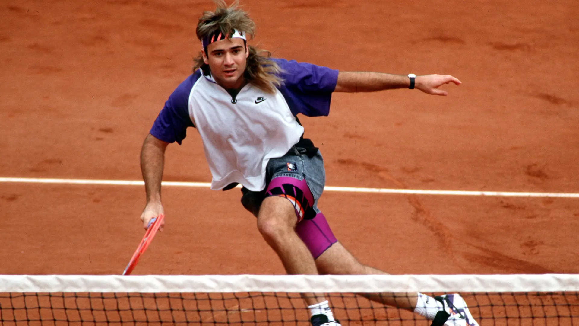 Agassi Jung im Spiel