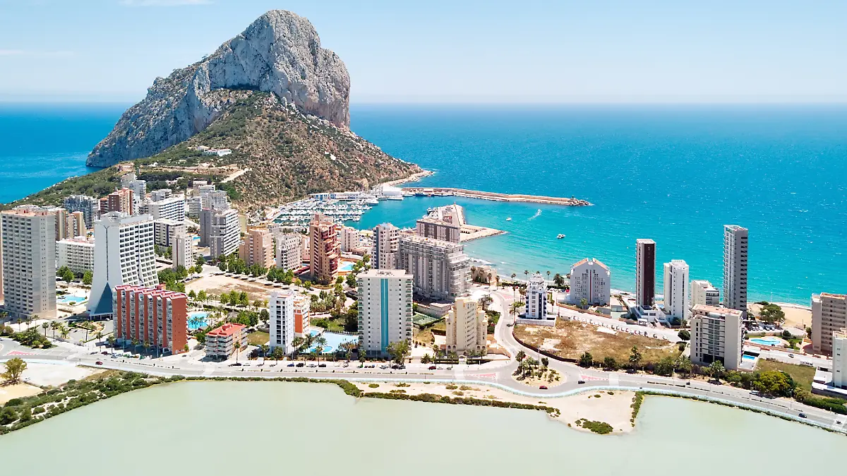 Strand an der Costa Blanca