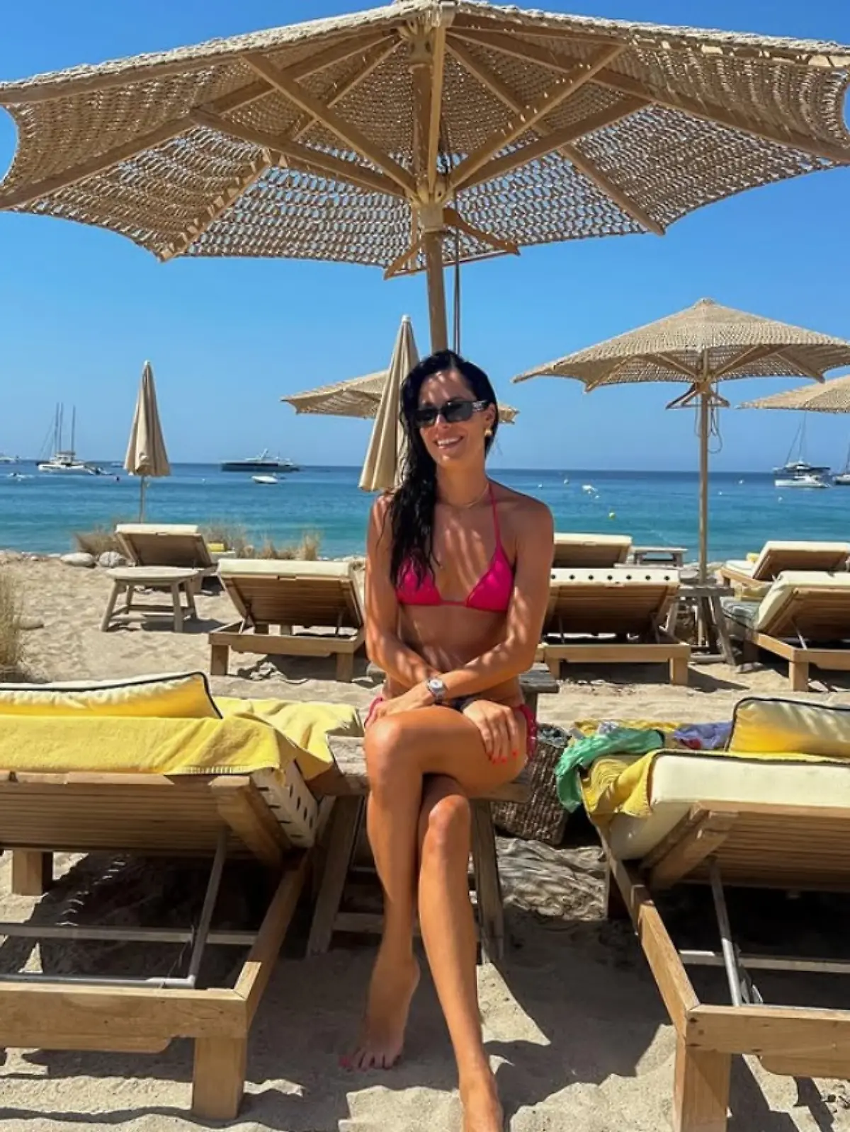 Ana Ivanović postet bei Instagram neue Bikinifotos.