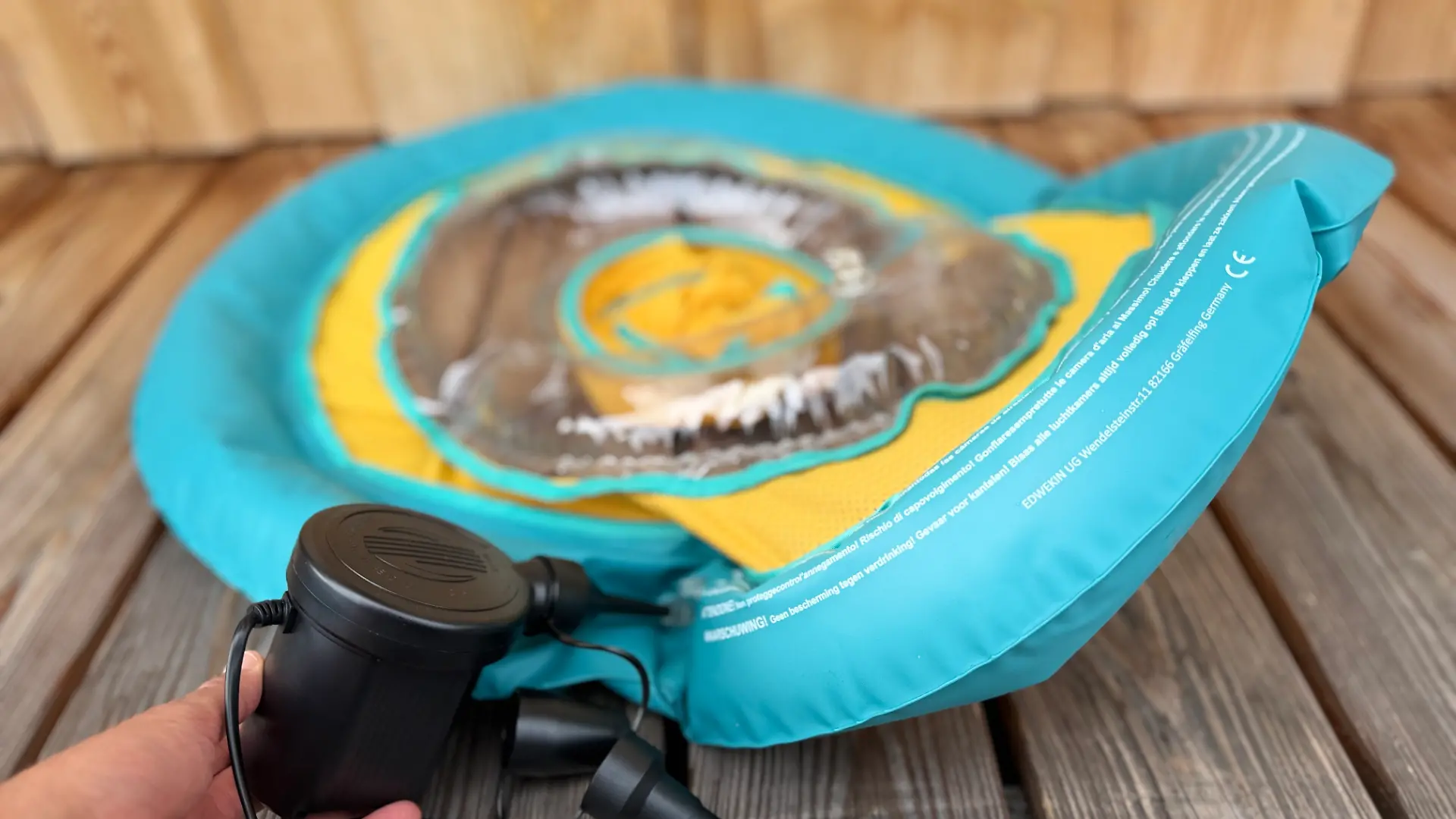 Die Deeplee-Pumpe ist günstig und hat richtig Power 