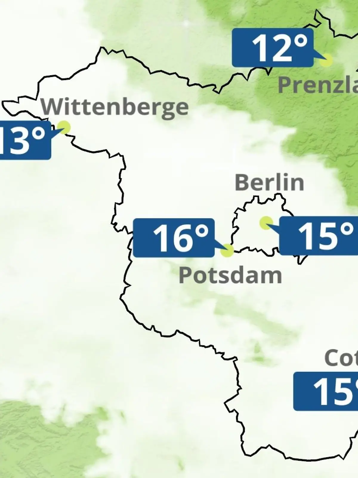 wie wird das wetter heute in berlin spandau
