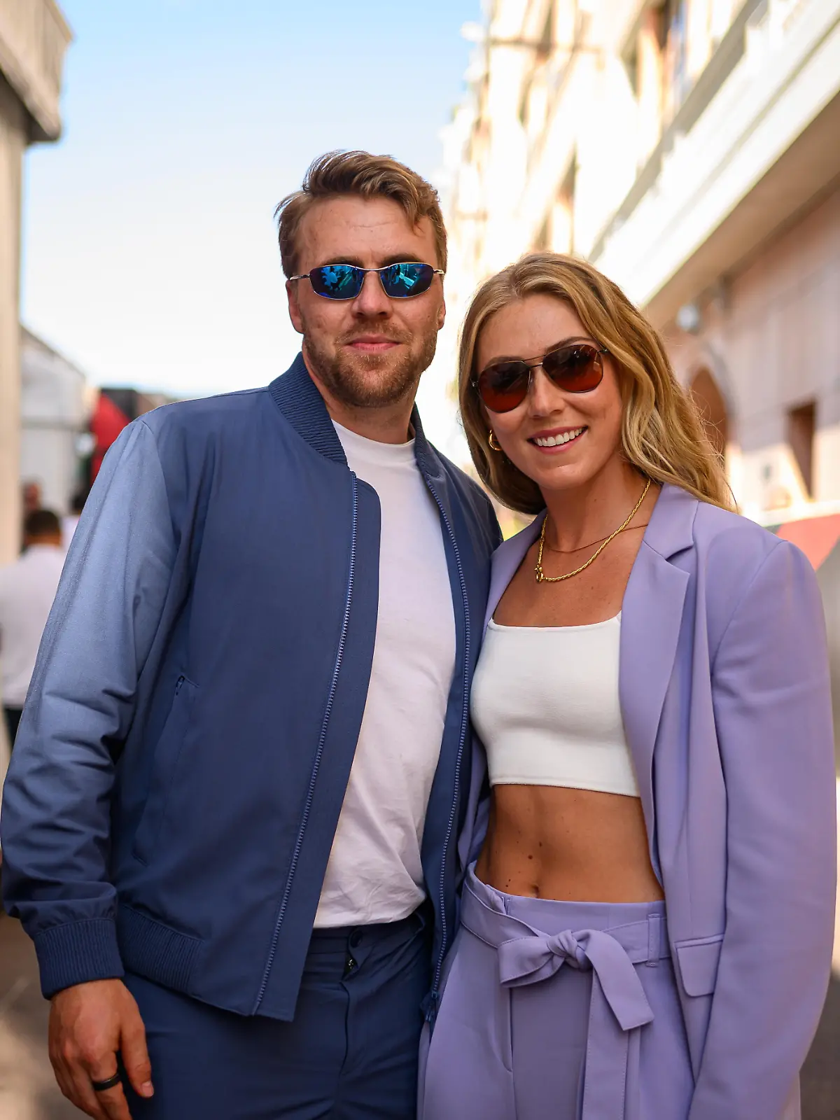 Aleksander Aamodt Kilde und Mikaela Shiffrin.
