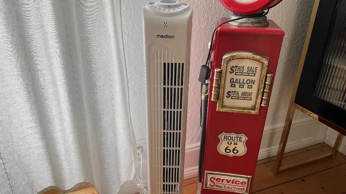 Kann das günstigste Gerät im Turmventilatoren-Test von RTL überzeugen? 
