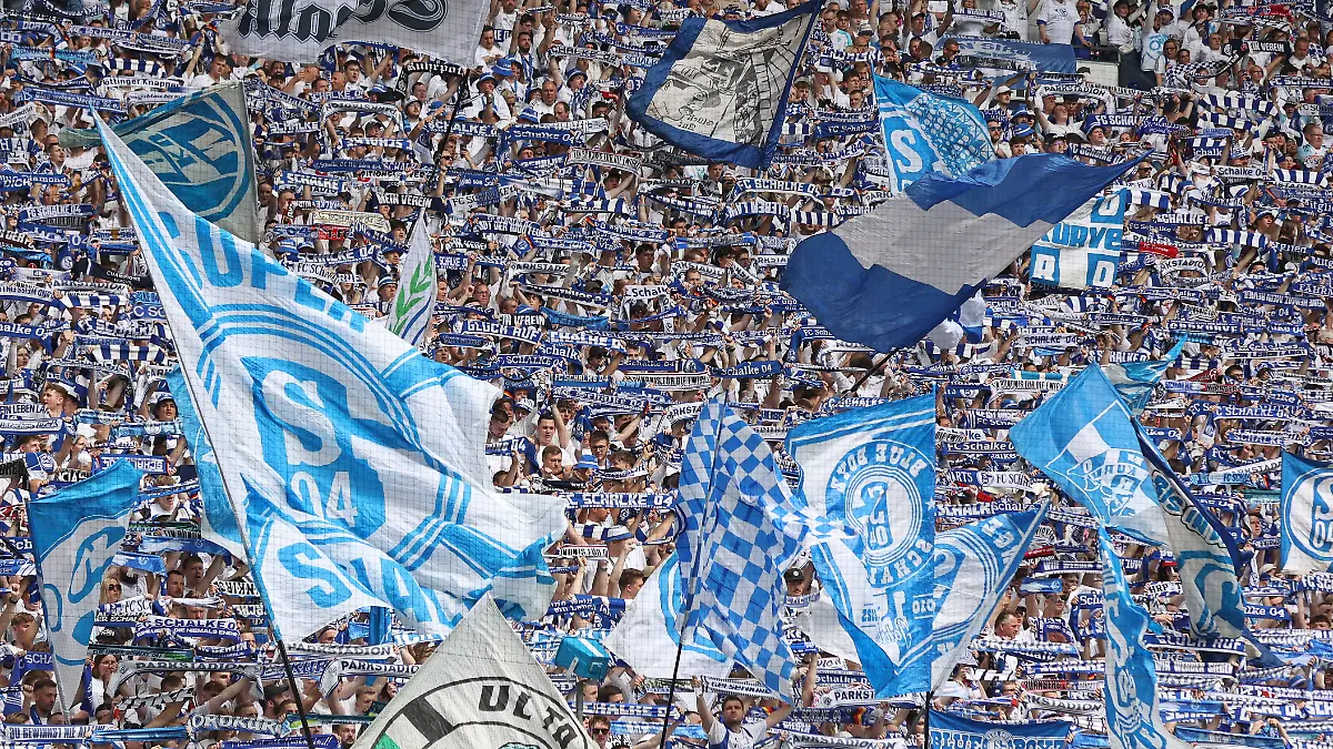 Fans des FC Schalke 04.