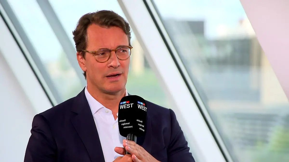 Interview mit Hendrik Wüst (CDU) RTL WEST Sommerplausch
