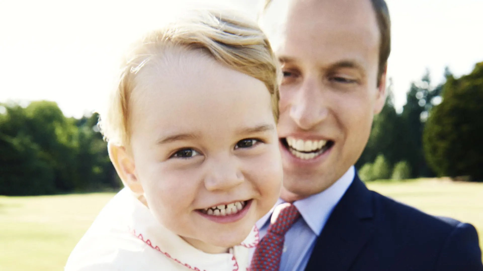 Prinz George im Alter von zwei Jahren