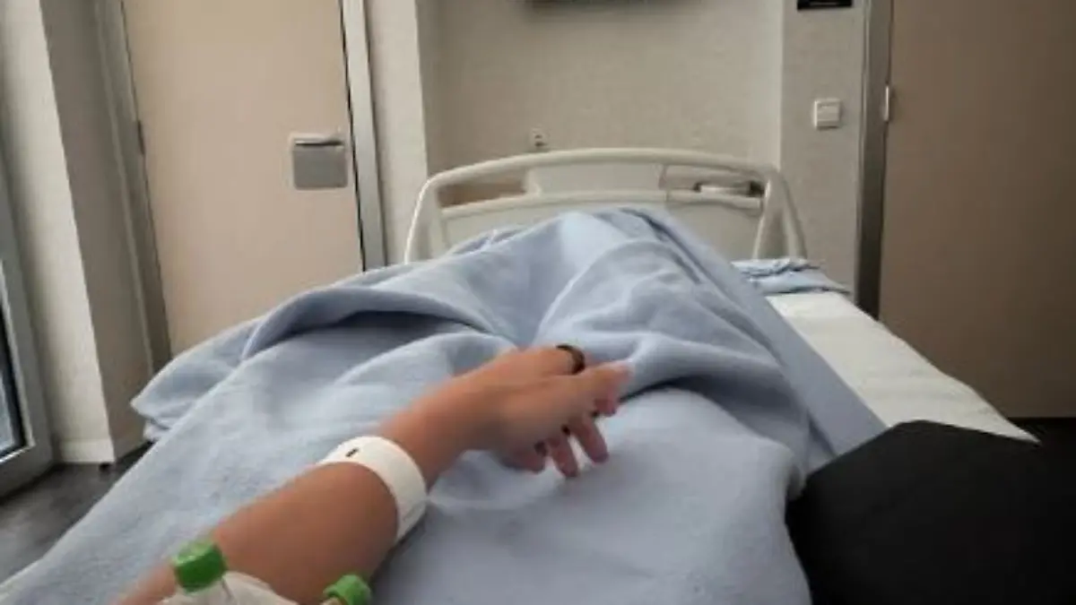 Aitana Bonmati im Krankenhaus