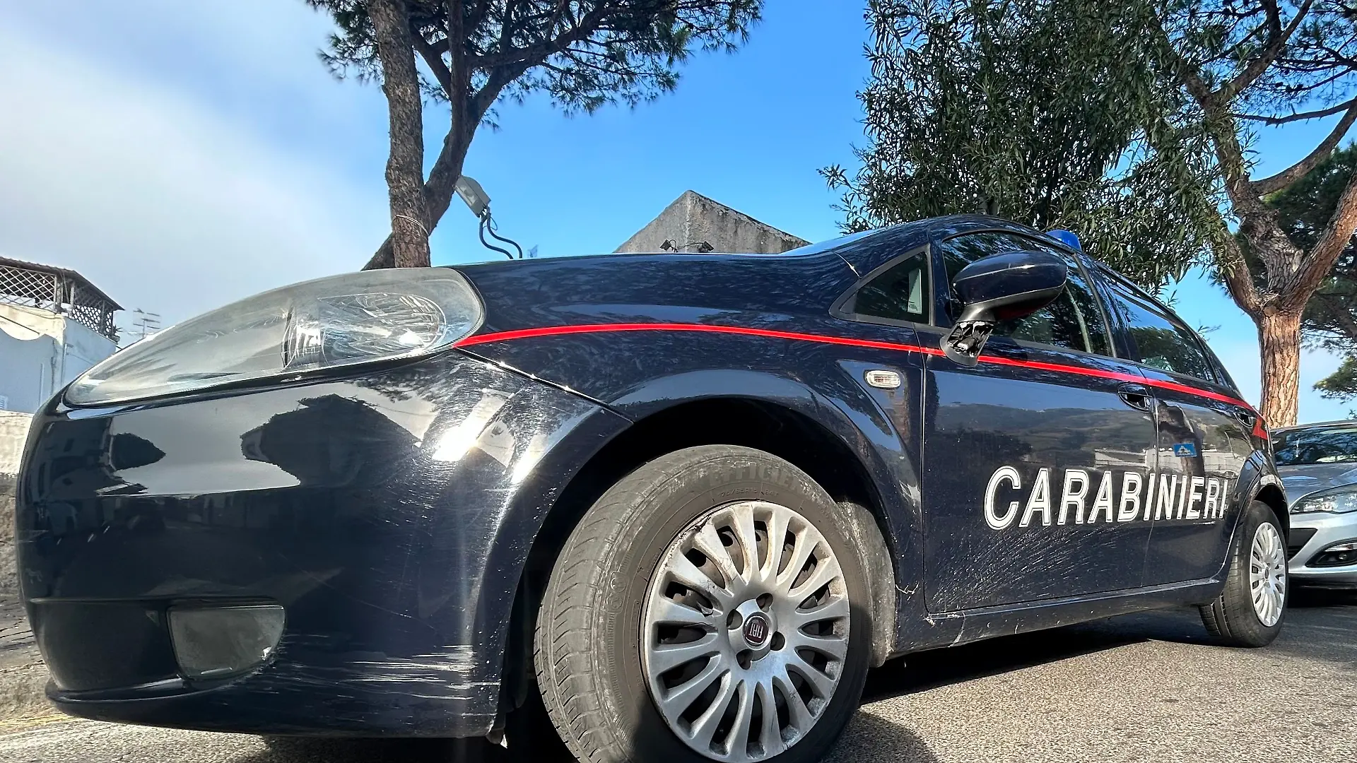 Ein Auto der italienischen Carabinieri. 