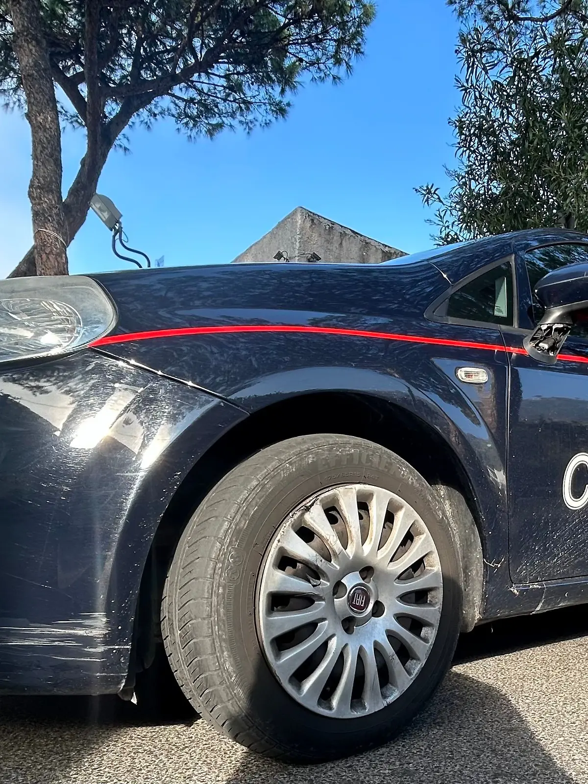 Ein Auto der italienischen Carabinieri. 