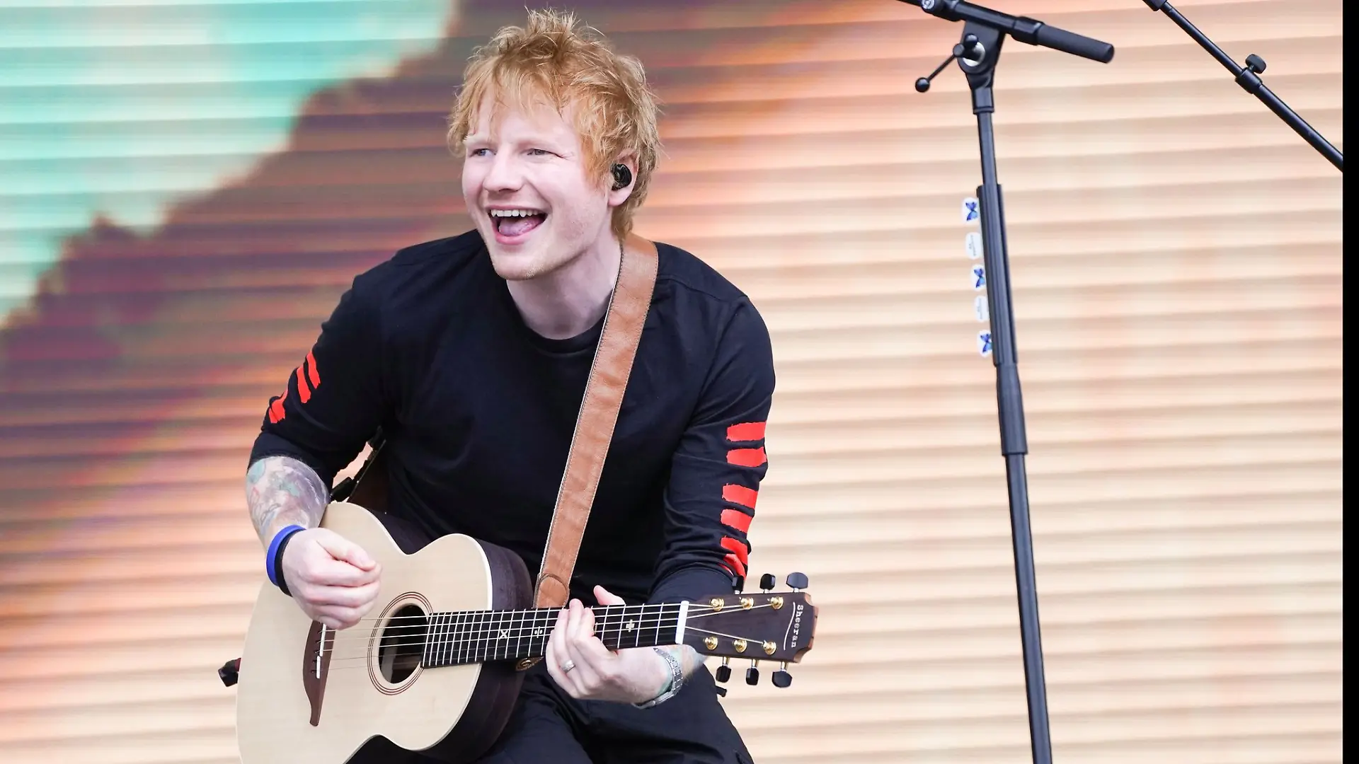 Ed Sheeran ist gerade auf Tour (Symbolbild). 