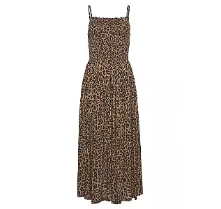 Gemustertes Smok-Kleid