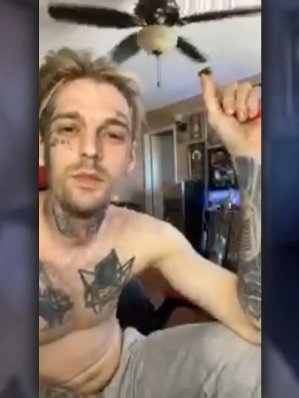Bild zu: "So skurril verkündet Aaron Carter, dass er Vater wird"