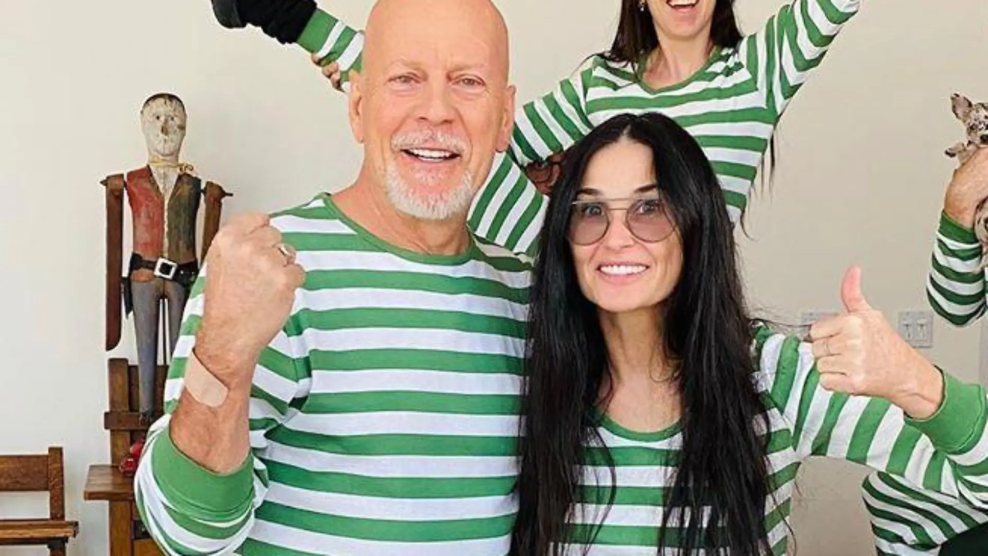 Bruce Willis und Demi Moore verbringen die Quarantäne mit ihren Töchtern.
