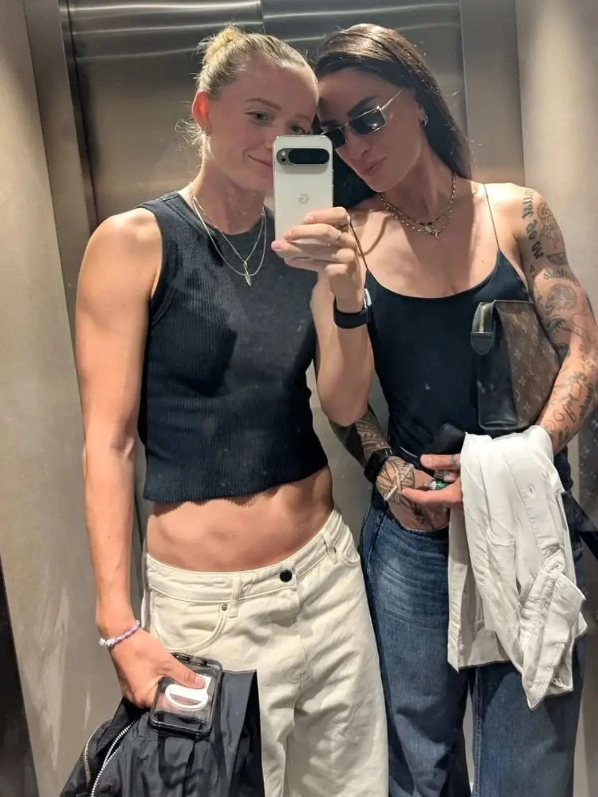 Lea Schüller und Martina Piemonte