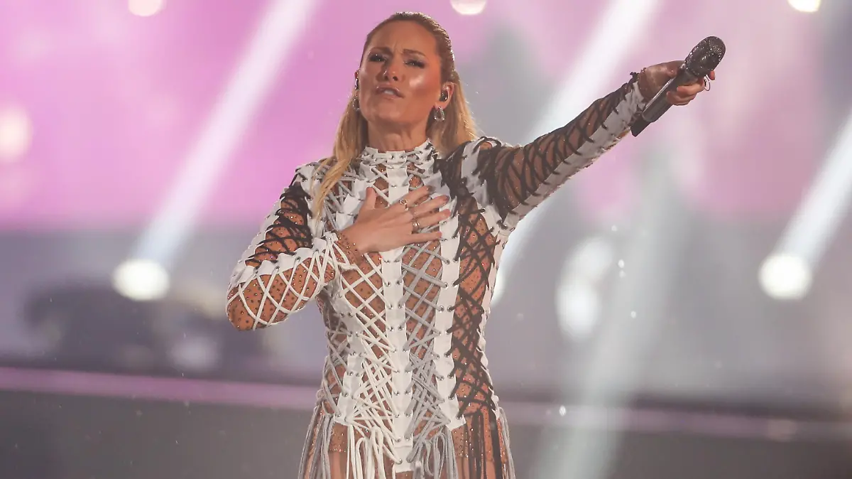 xmhx - Helene Fischer am 20.08.2022 auf dem Messegelände in München
Helene Fischer bei ihrem einzigen Konzert 2022 in München.
Foto: osnapix