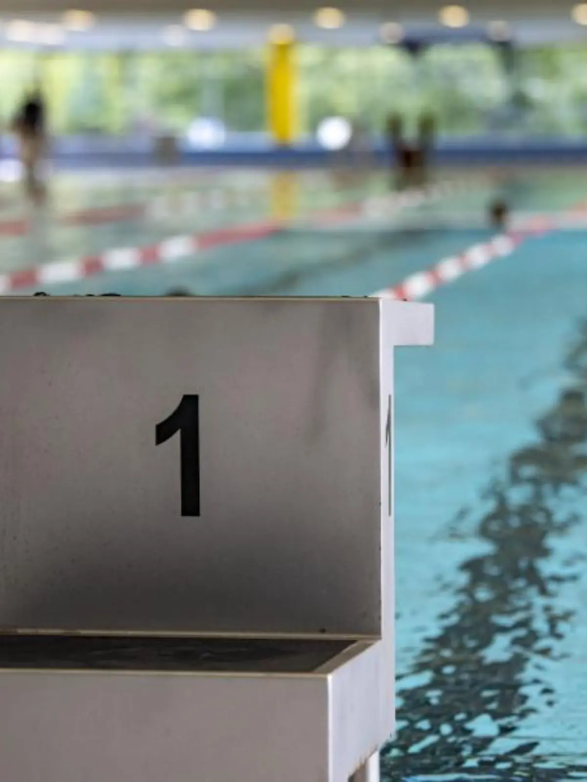 Das Schwimmbecken des Stadtbades Märkisches Viertel. Foto: Fabian Sommer/dpa/archivbild