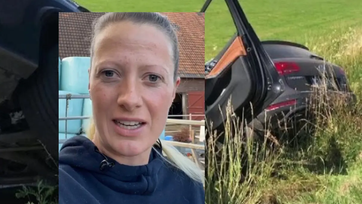 Bauer sucht Frau-Star Denise Munding hatte einen heftigen Unfall.