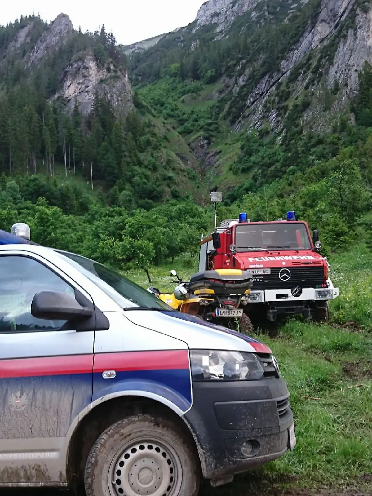 Zwei deutsche Wanderer in Österreich abgestürzt