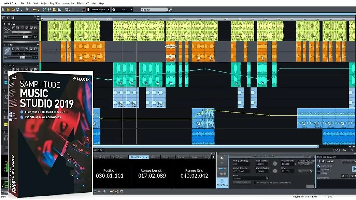 Eine umfangreiche Software ist das A und O, um Musik zur produzieren und arrangieren.