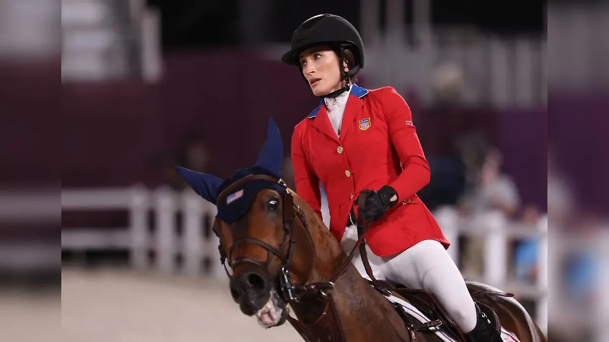 Jessica Springsteen (33) nahm an den Olympischen Spielen 2021 in Tokio teil.