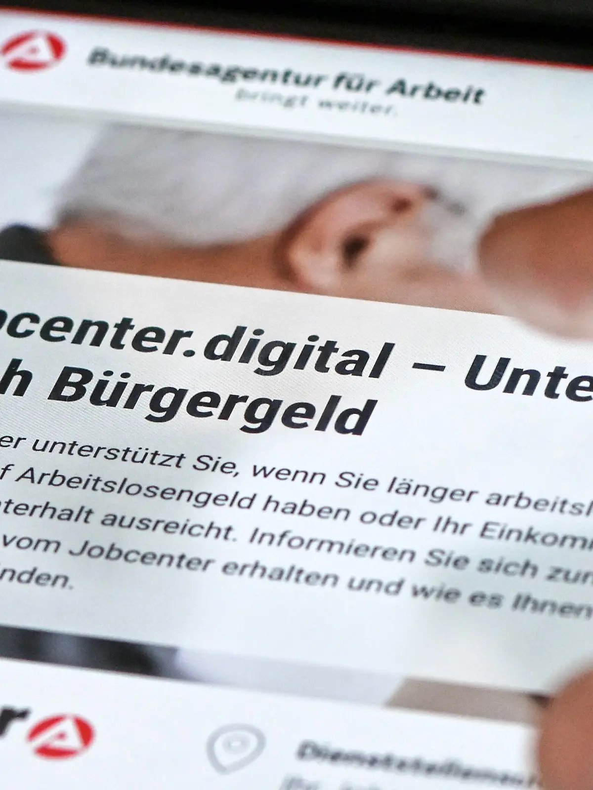 Bürgergeldantrag im Jobcenter