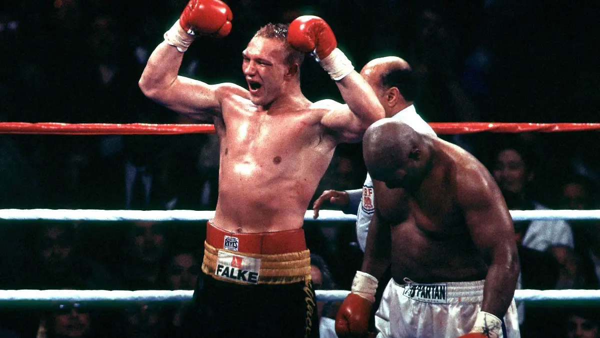George Foreman vs. Axel Schulz, 22. April 1995 in Las Vegas