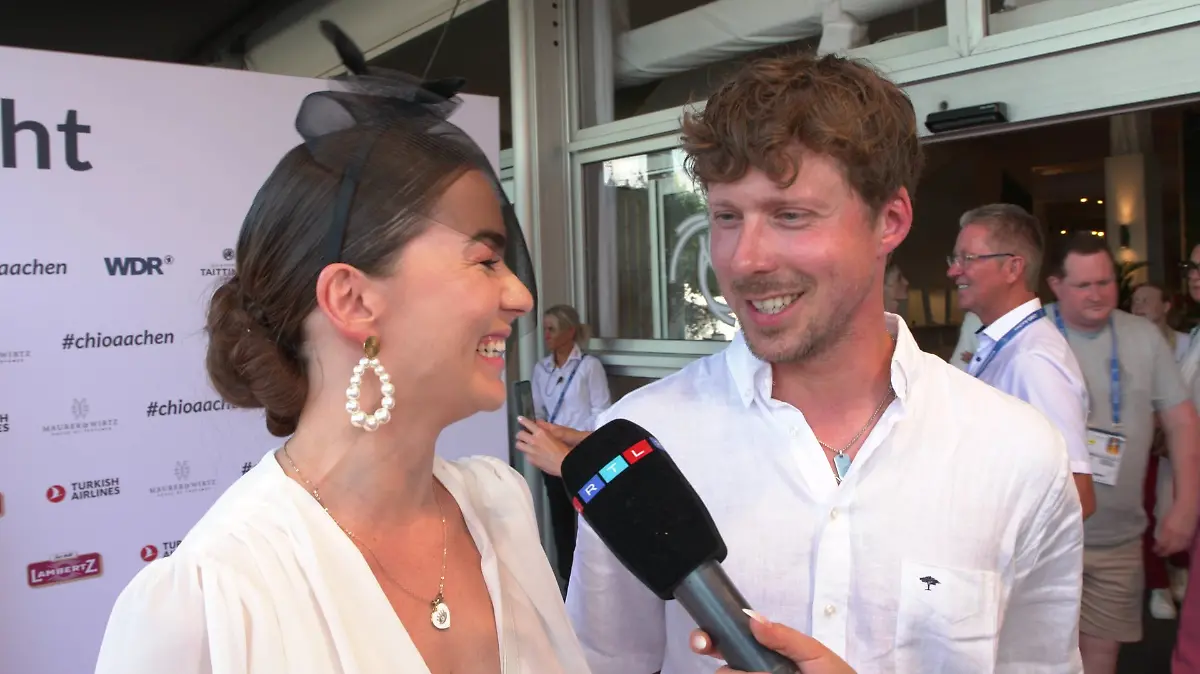 Renata und Valentin Lusin bei der CHIO Media Night 2025