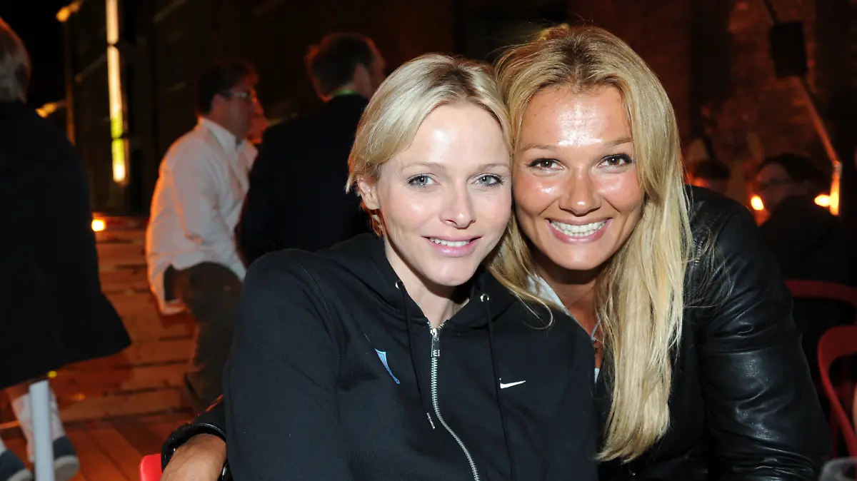 2012 besuchten Charlène und Franziska van Almsick zusammen die Olympischen Spiele. (Archivbild)