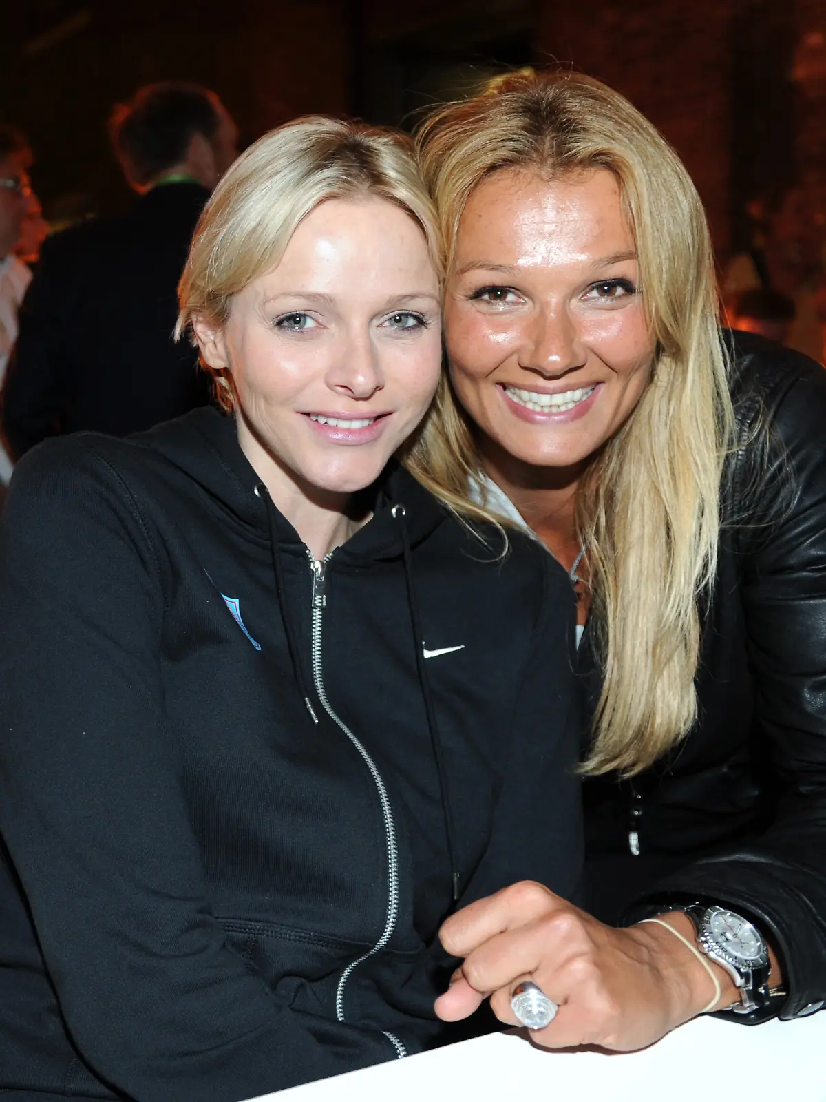 2012 besuchten Charlène und Franziska van Almsick zusammen die Olympischen Spiele. (Archivbild)