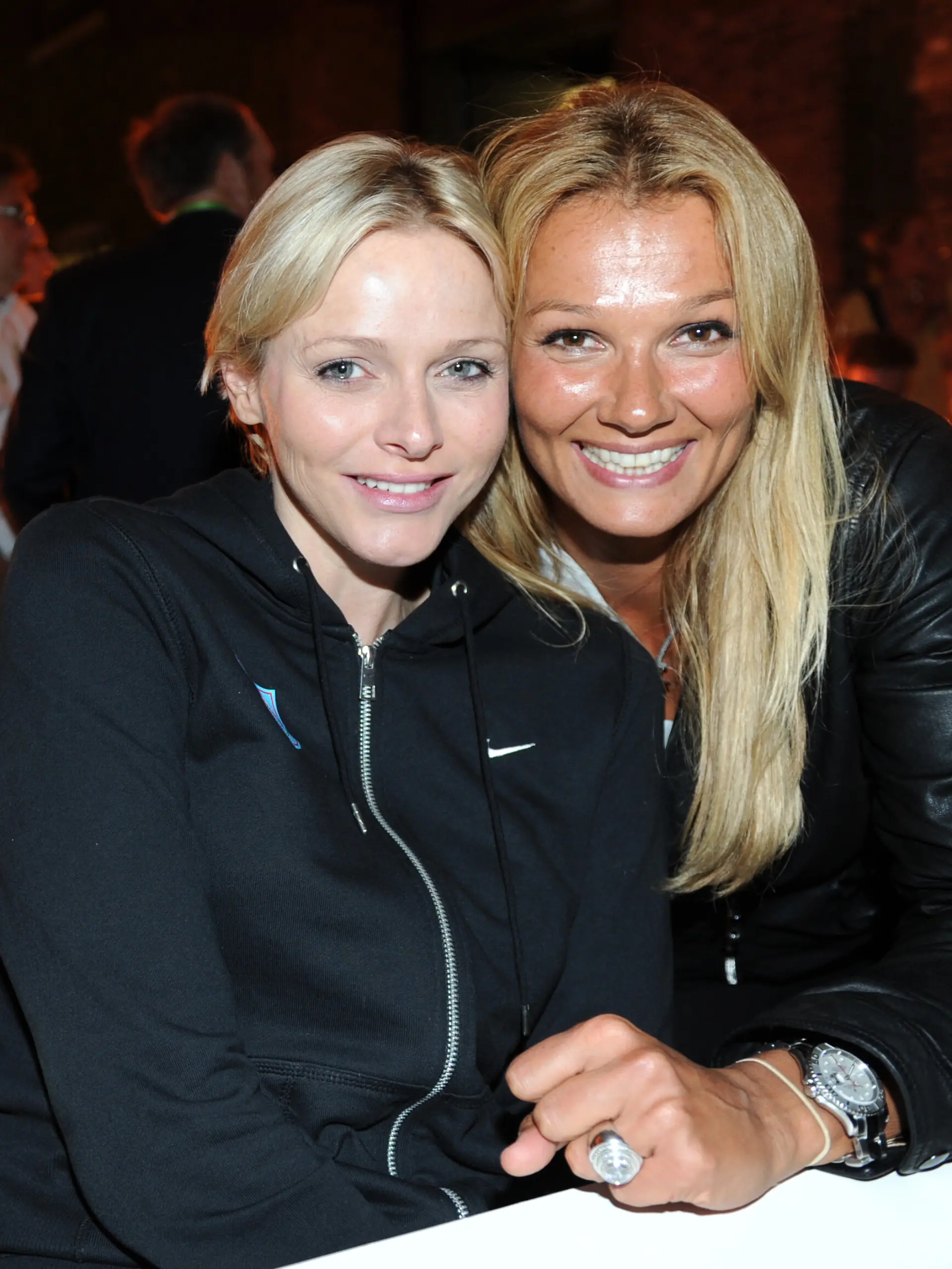2012 besuchten Charlène und Franziska van Almsick zusammen die Olympischen Spiele. (Archivbild)