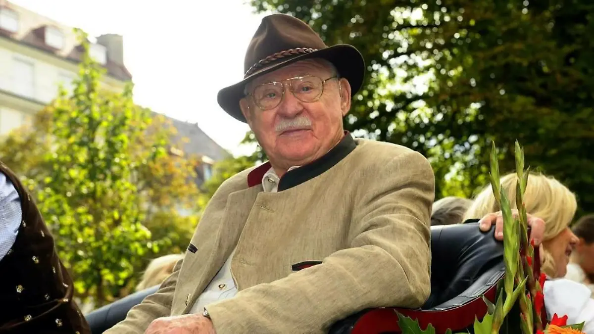 Er war "Der Alte": Rolf Schimpf ist auf einem Auge blind