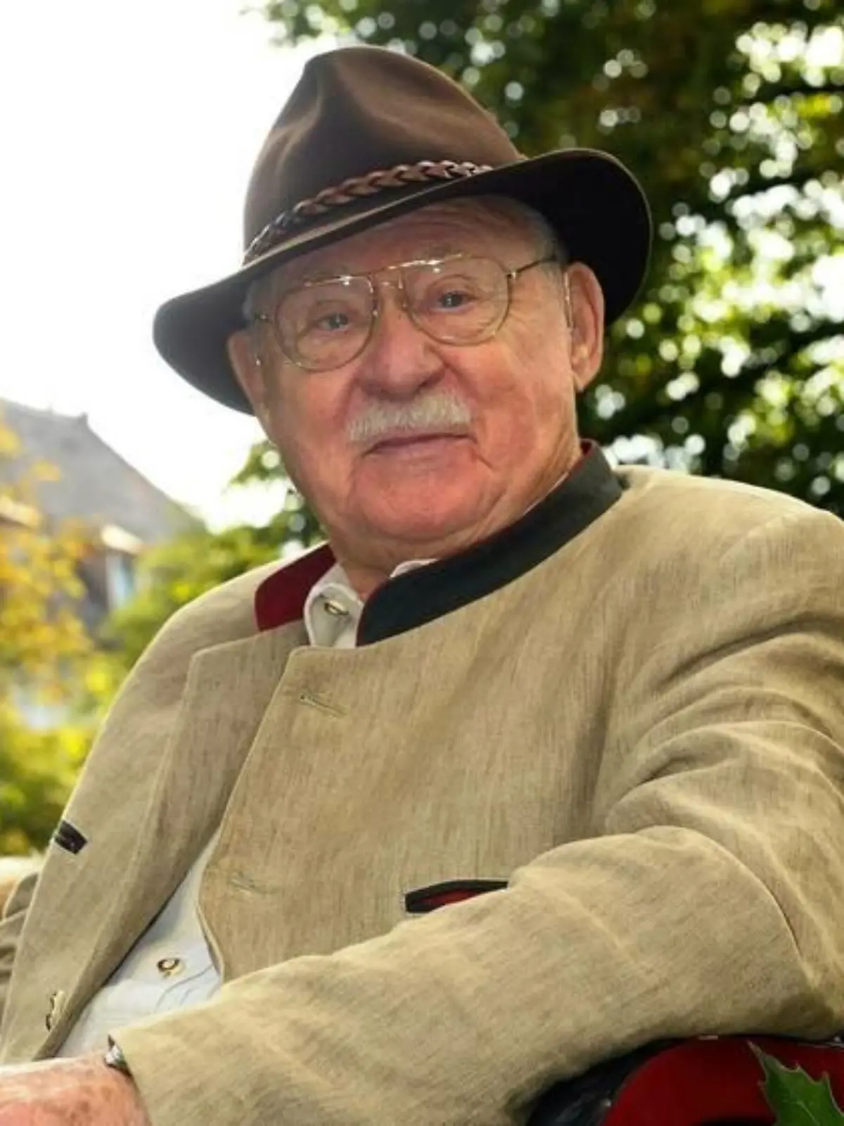 Er war "Der Alte": Rolf Schimpf ist auf einem Auge blind