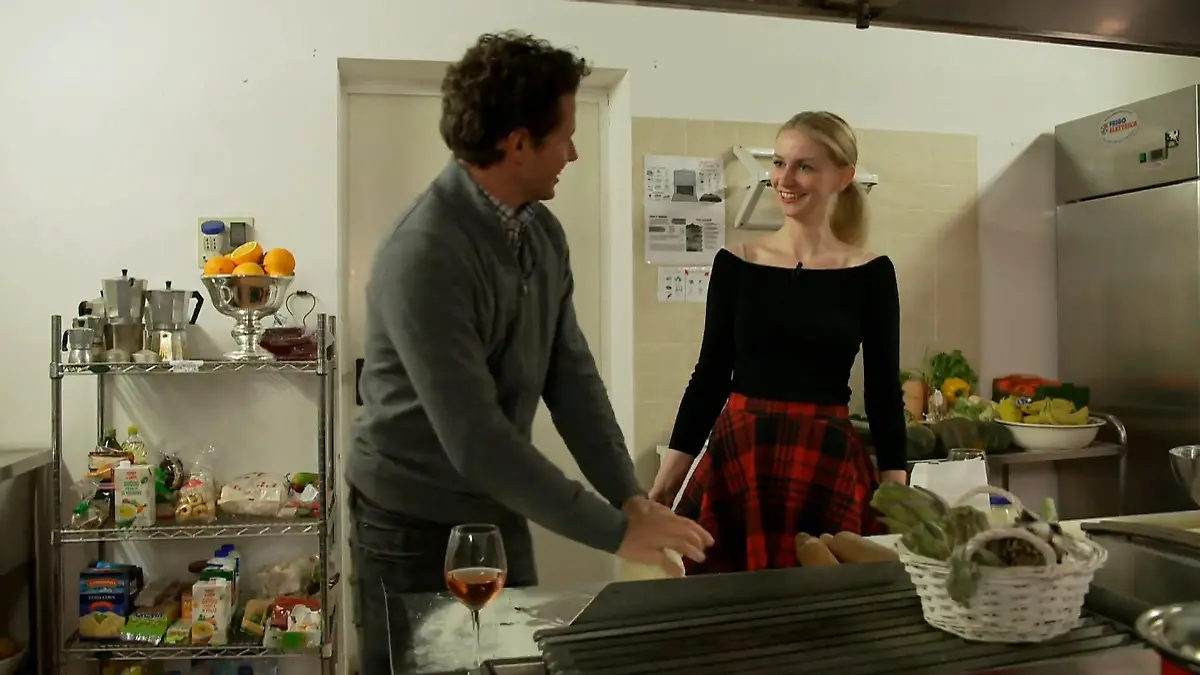 Bauer Martin und Hofdame Vanessa