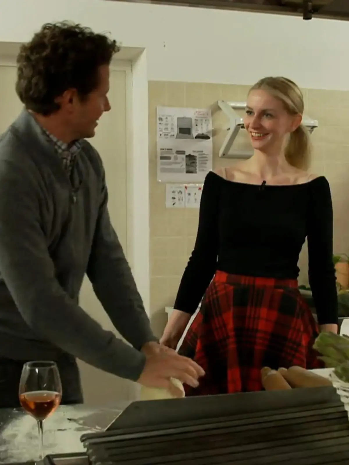Bauer Martin und Hofdame Vanessa