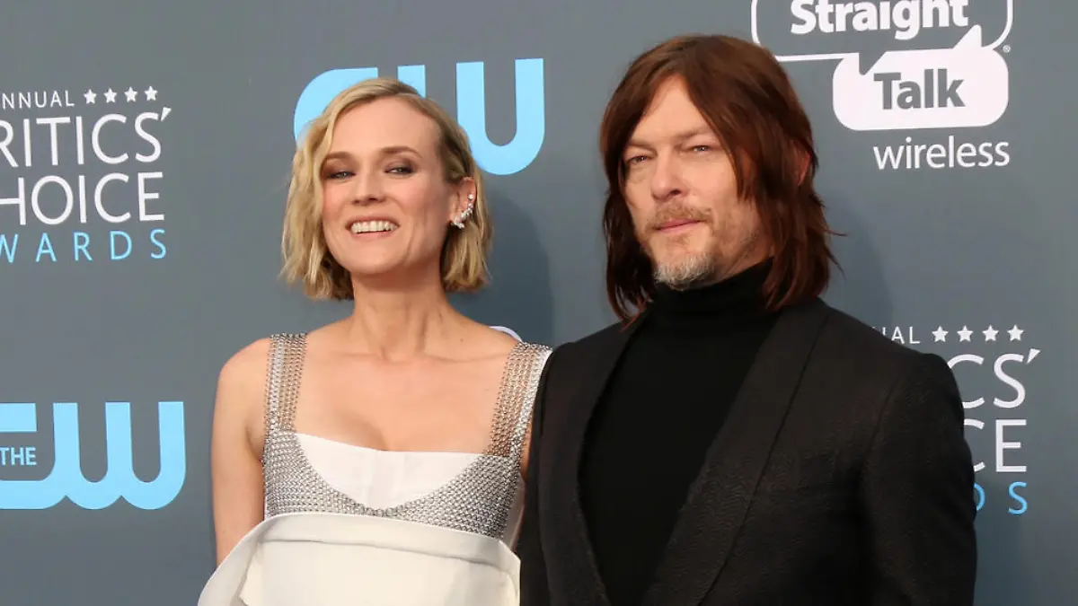 Diane Kruger postet seltenes Pärchenfoto mit Norman Reedus