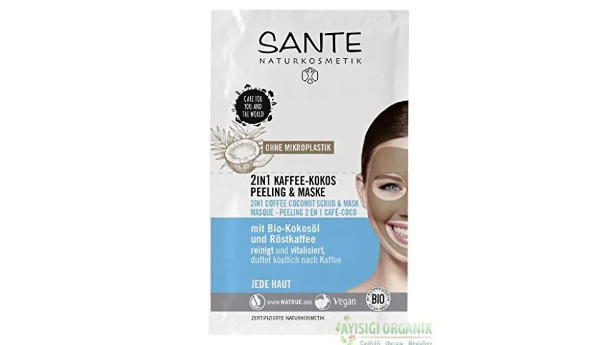 Kaffee-Gesichtsmaske